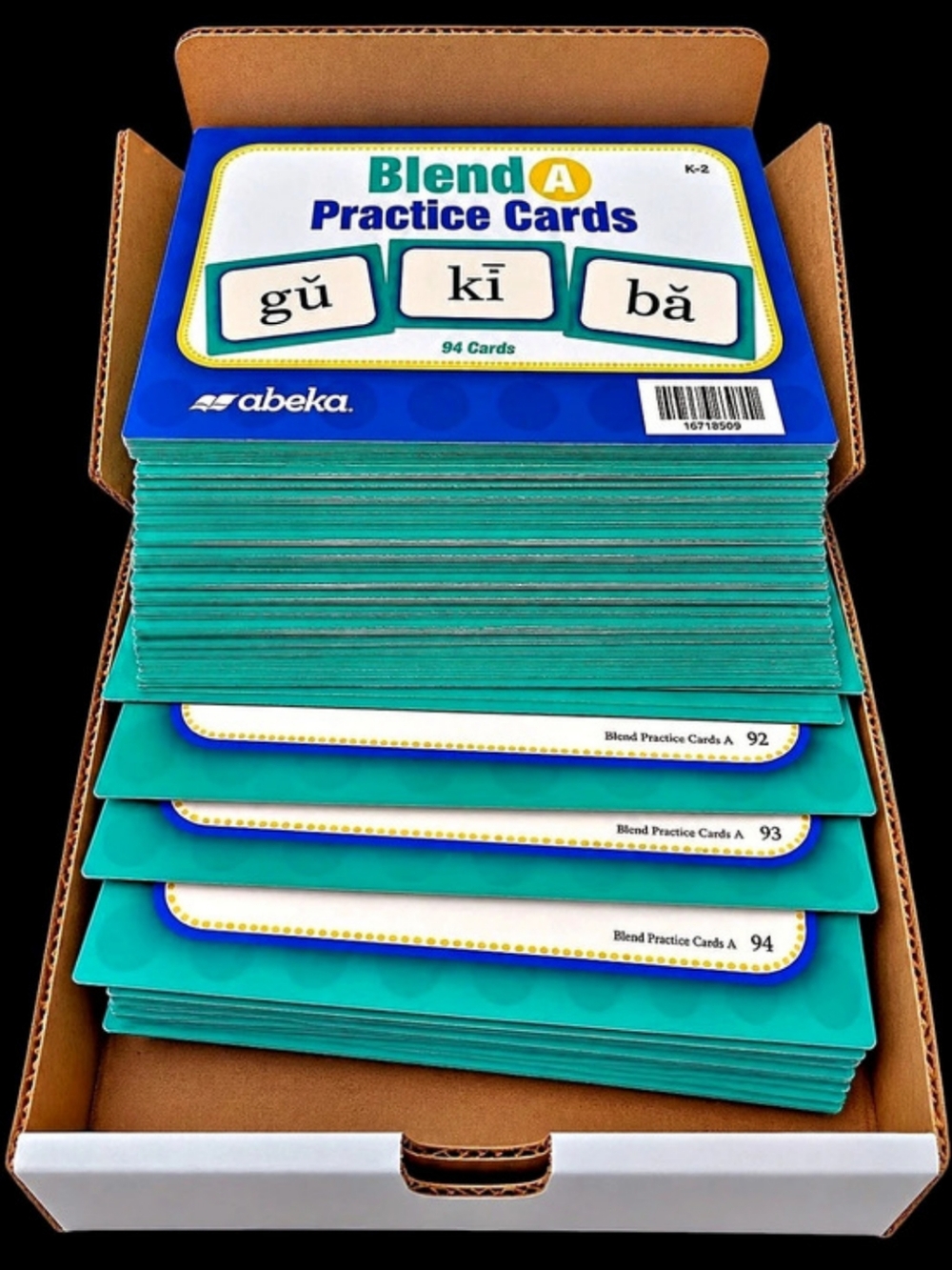 Abeka Blend Practice Cards A Learning Set